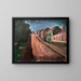 Rue rouge - Otto Geigenberger — quadro incorniciato alla parete