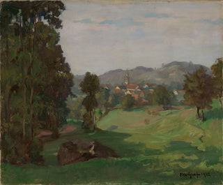 Paesaggio vicino a Sasbachwalden - Otto Graf — vista dell’opera