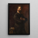 Portrait du professeur de dessin Arthur Haferkorn - Otto Greiner — quadro incorniciato alla parete