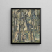 Ruisseau forestier con bagnanti - Otto Kopp — quadro incorniciato alla parete