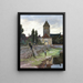 La porta di Rothenburg a Dinkelsbühl - Otto Kubel — quadro incorniciato alla parete