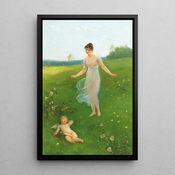 Printemps d'amour - Otto Lingner — quadro incorniciato alla parete
