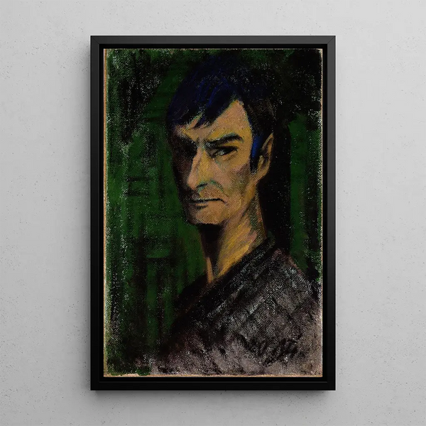 Autoportrait - Otto Mueller — quadro incorniciato alla parete