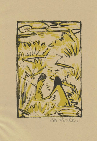 Otto Mueller - Zwei Badende im Bach.webp