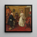 Scène di genere - Otto Nowak — quadro incorniciato alla parete