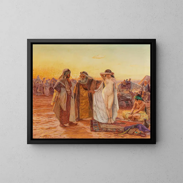 L'olio scelto - Otto Pilny — quadro incorniciato alla parete