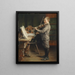 Ragazzo che suona il violino - Otto Piltz — quadro incorniciato alla parete