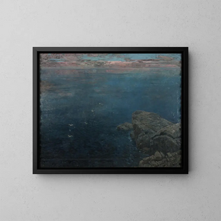 Le isole esterne - Otto Sinding — quadro incorniciato alla parete
