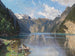 Il lago di Königsee - Otto Strützel — vista dell’opera