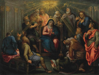 La Pentecoste - Otto van Veen — vista dell’opera