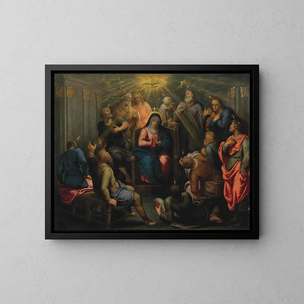 La Pentecoste - Otto van Veen — quadro incorniciato alla parete