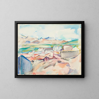 Owen Merton - Village ensemble  Banyulssurmer.webp