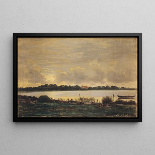 P C Skovgaard - View Across Prst Fiord towards the manor of Nys.webp