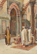 Musulmani in preghiera - Pietro Pavesi — vista dell’opera