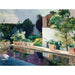 Riproduzione del dipinto Palais de l'Étang, giardini reali di Siviglia - Joaquin Sorolla