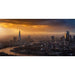 Panorama urbano di Londra al tramonto | Decorazione fotografica