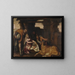 Adorazione dei pastori - Paolo Farinati — quadro incorniciato alla parete