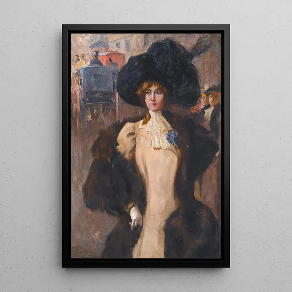 En ville - Paolo Sala — quadro incorniciato alla parete