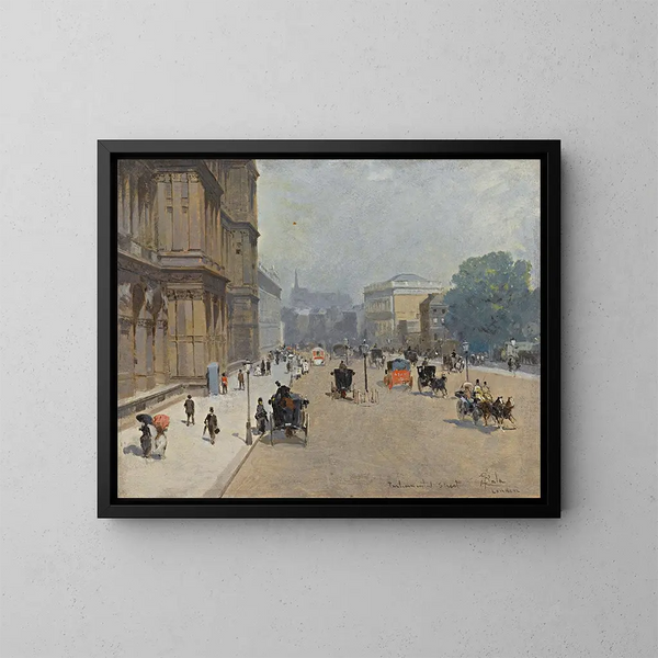 Rue du Parlement, Londra - Paolo Sala — quadro incorniciato alla parete