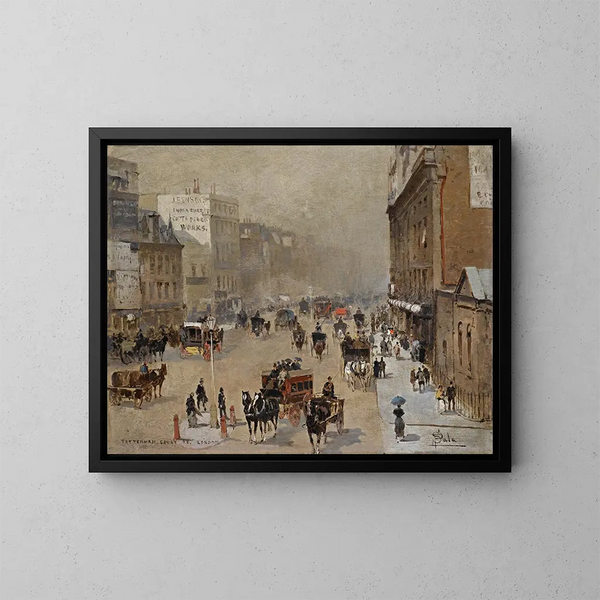 Tottenham Court Road, Londra - Paolo Sala — quadro incorniciato alla parete