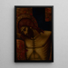 Fragment de Crucifixion d'une Croce Dipinta - Paolo Veneziano — quadro incorniciato alla parete