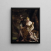 Marte Venere e Cupido Marte e Venere con Cupido e un cane - Paolo Véronèse — quadro incorniciato alla parete