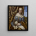 Ritratto di una dama in Santa Agnese - Paolo Véronèse — quadro incorniciato alla parete