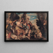 Il Viol di Europa - Paolo Véronèse — quadro incorniciato alla parete