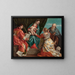 Sainte Conversation - Paolo Véronèse — quadro incorniciato alla parete