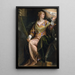 Sainte Catherine d'Alexandrie en prison - Paolo Véronèse — quadro incorniciato alla parete