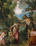 Il battesimo di Cristo - Paolo Véronèse — vista dell’opera