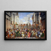 Le Nozze di Cana - Paolo Véronèse — quadro incorniciato alla parete