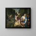 Venere che piange Adone - Paolo Véronèse — quadro incorniciato alla parete