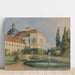 Riproduzione del dipinto Parco del castello con fontana - Marie Egner