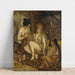 Riproduzione del dipinto Parigine in costume algerino o in harem - Pierre-Auguste Renoir