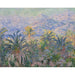 Riproduzione del dipinto Parlmiers à Bordighera - Claude Monet