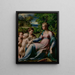 Vergine con Bambino e santi del Parmigianino — stampa incorniciata alla parete