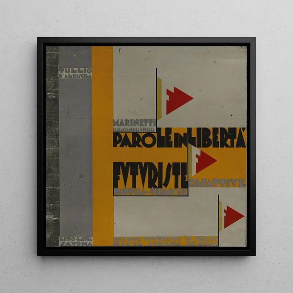 Parole en liberté futuristes olfactives tattilitermiques Pl 13 - Filippo Tommaso Marinetti