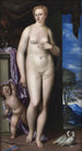 Vénus et Cupidon - Parrasio Micheli — vista dell’opera