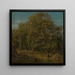 Parte della foresta Skogsfjord Mandal - Amaldus Nielsen — quadro incorniciato alla parete