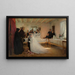 Benedizione della giovane coppia prima del matrimonio - Pascal-Adolphe-Jean Dagnan-Bouveret — quadro incorniciato alla parete