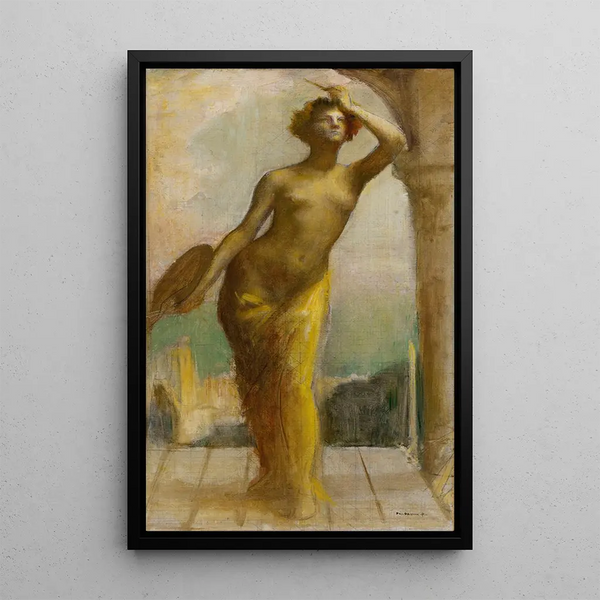 La Peinture - Pascal-Adolphe-Jean Dagnan-Bouveret — quadro incorniciato alla parete