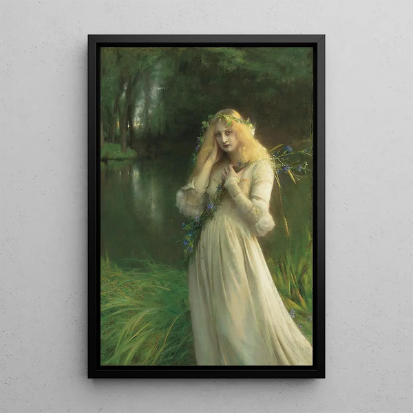 Ophélie - Pascal-Adolphe-Jean Dagnan-Bouveret — quadro incorniciato alla parete