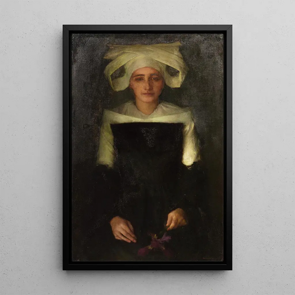Recueillement - Pascal-Adolphe-Jean Dagnan-Bouveret — quadro incorniciato alla parete