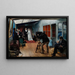 Matrimonio nello Studio del Fotografo - Pascal-Adolphe-Jean Dagnan-Bouveret — quadro incorniciato alla parete