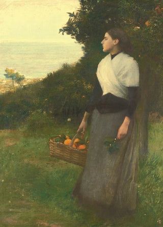 PascalAdolpheJean DagnanBouveret - Young Woman in a Garden of Oranges.webp