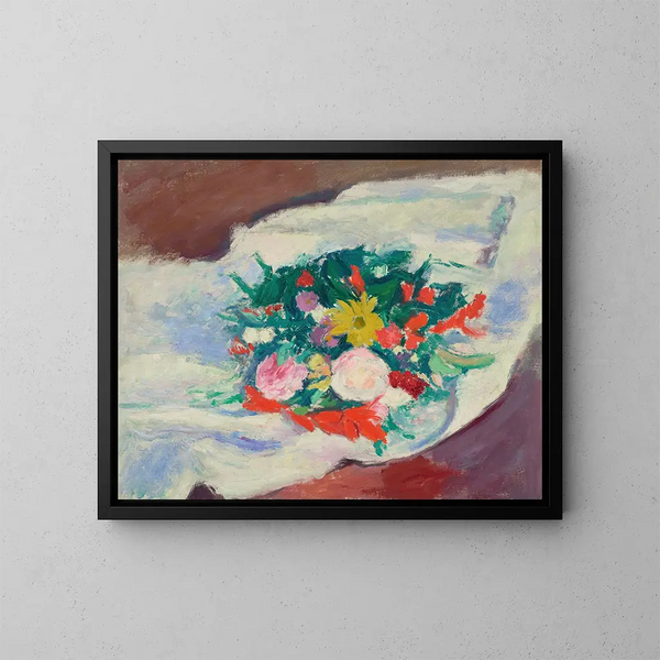 Fiori - Patrick Henry Bruce — quadro incorniciato alla parete