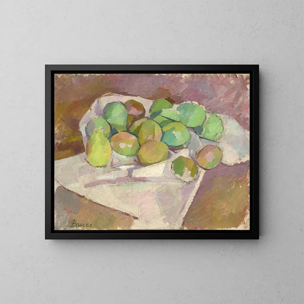 Prugne - Patrick Henry Bruce — quadro incorniciato alla parete