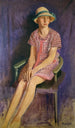 Portrait de Biddy Campbell fille du 2e Lord Glenavy - Patrick Joseph Tuohy — vista dell’opera