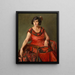 Ritratto della signora Mabel Noyk - Patrick Joseph Tuohy — quadro incorniciato alla parete